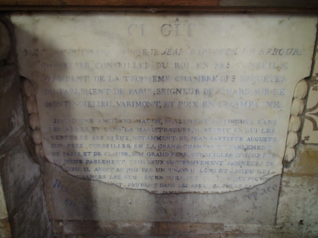 Plaque funéraire