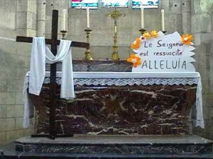 Maître-autel en marbre